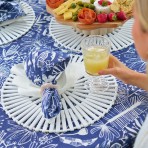 Napkins | Navy Natives | Linen | Set of 4